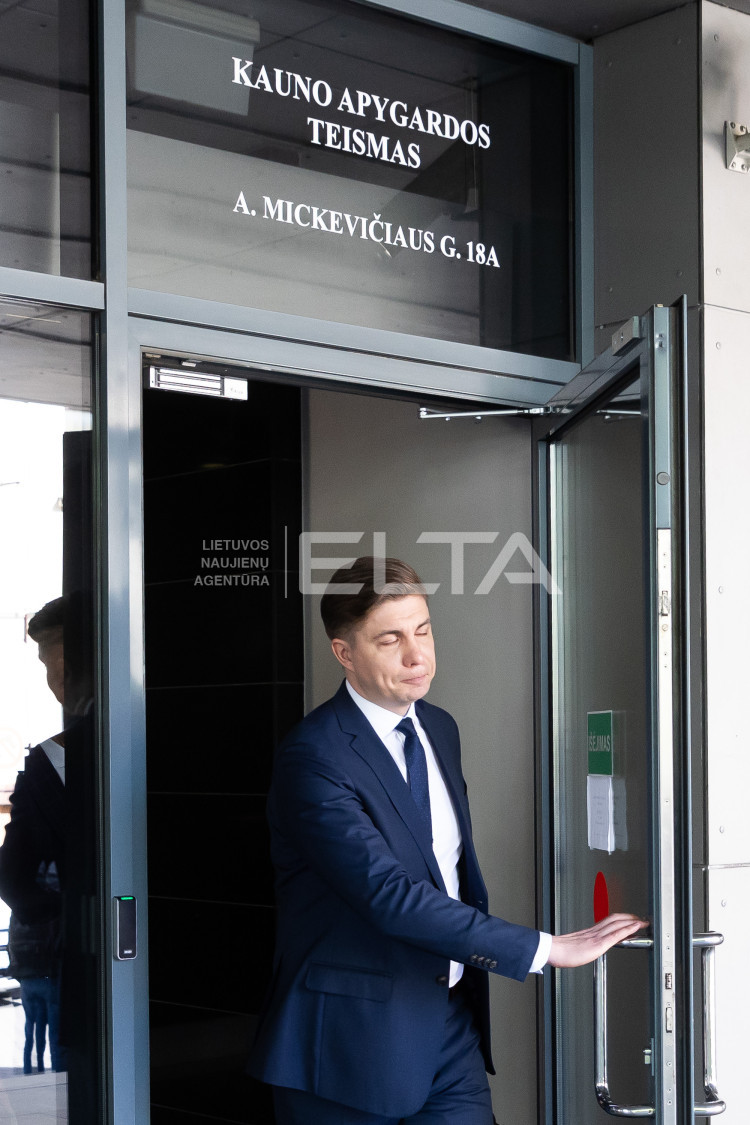 Jonavos mero M. Sinkevičiaus byla dėl galimo piktnaudžiavimo kanceliarinėmis lėšomis. ELTA / Dainius Labutis