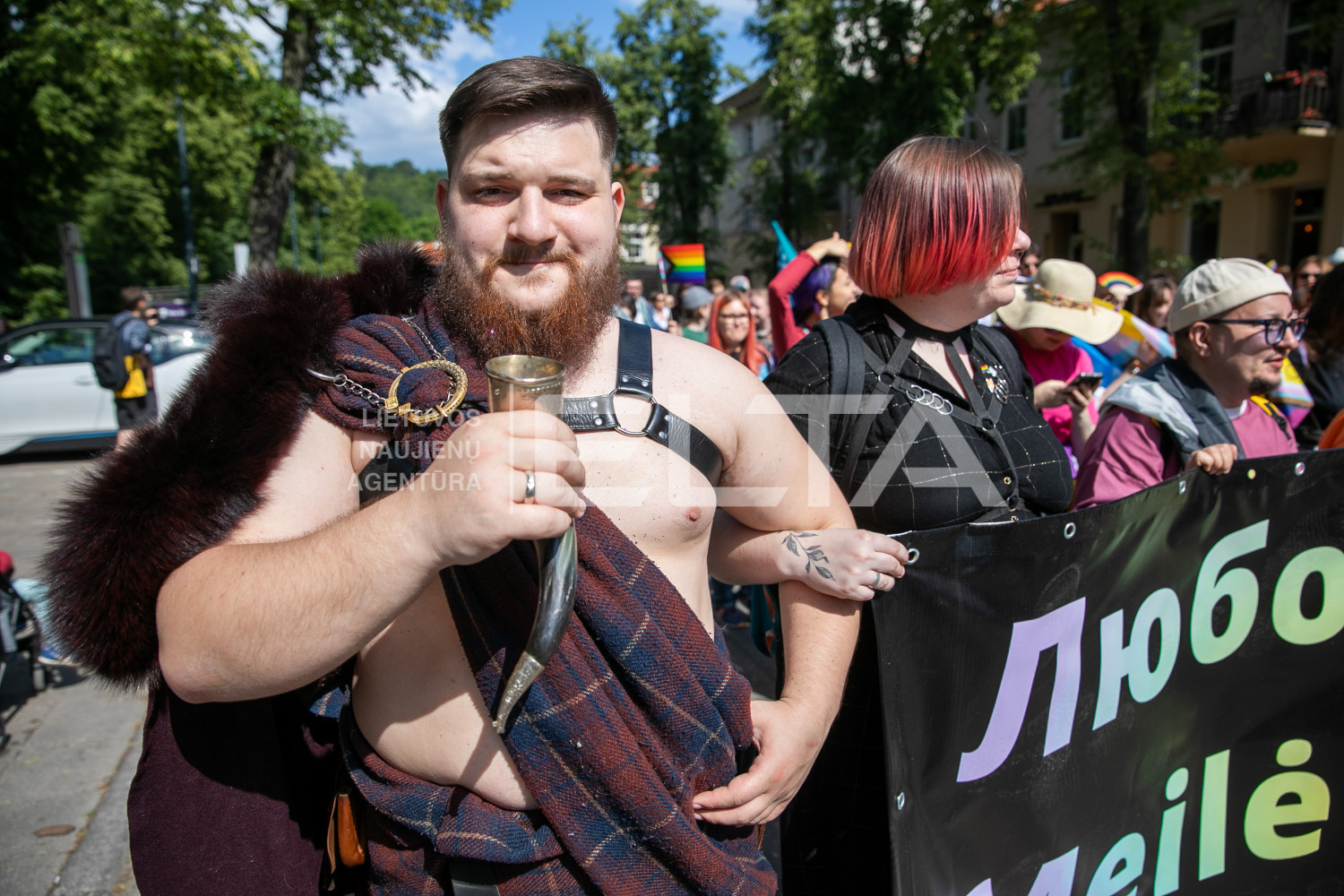 LGBT bendruomenės eitynės "LT Pride" 2024. ELTA / Orestas Gurevičius