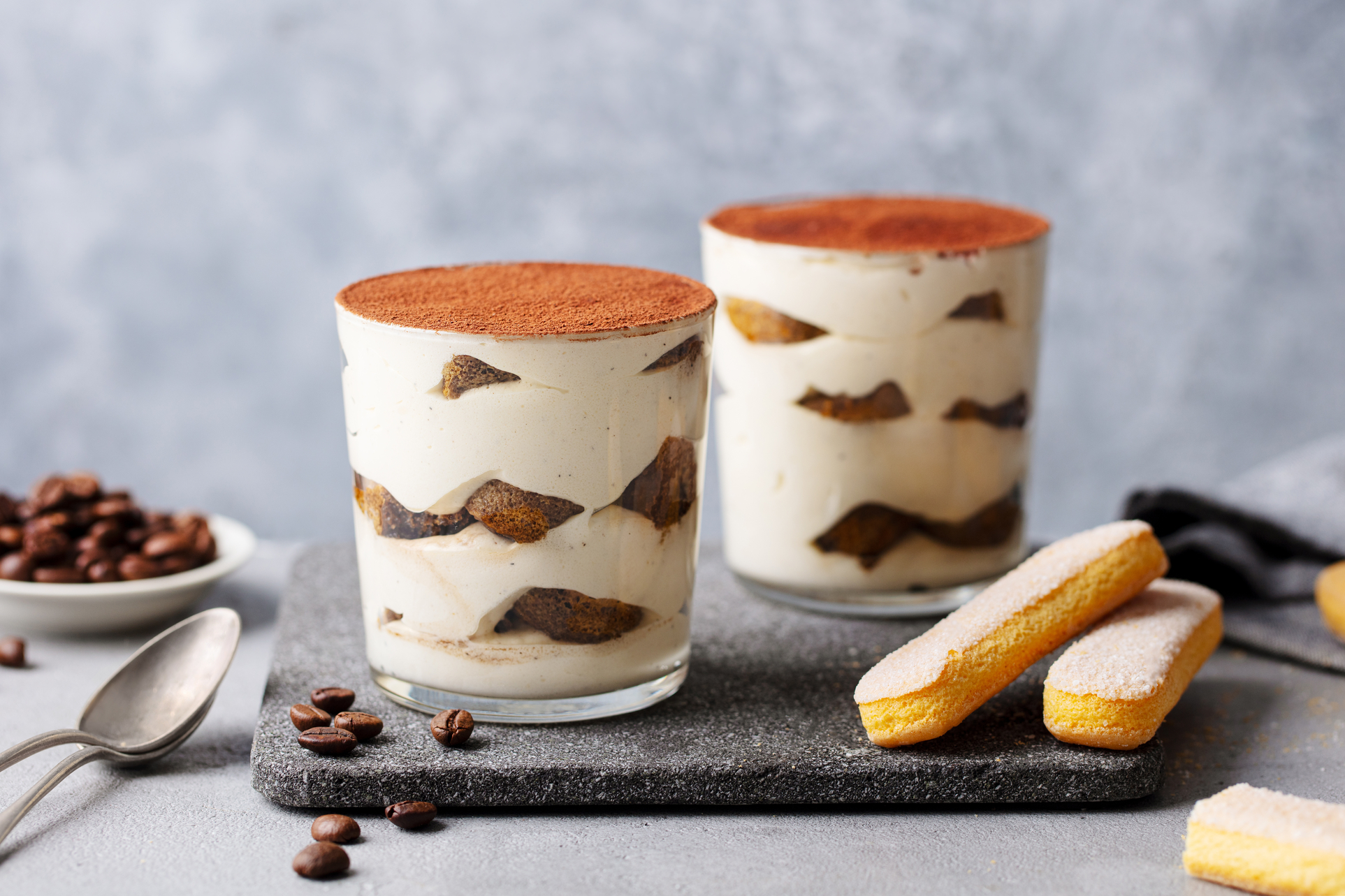 Savaitgalio receptai žiemą: lengvas tiramisu desertas / Pranešimo. aut. nuotr.