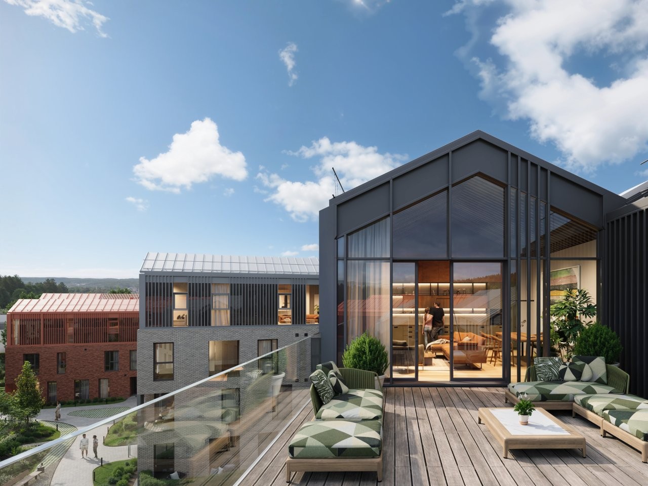 Pernai butus čia graibstė greičiausiai: parodė, kaip atrodys išskirtinės „Miško vilos“ ant draustinio ribos