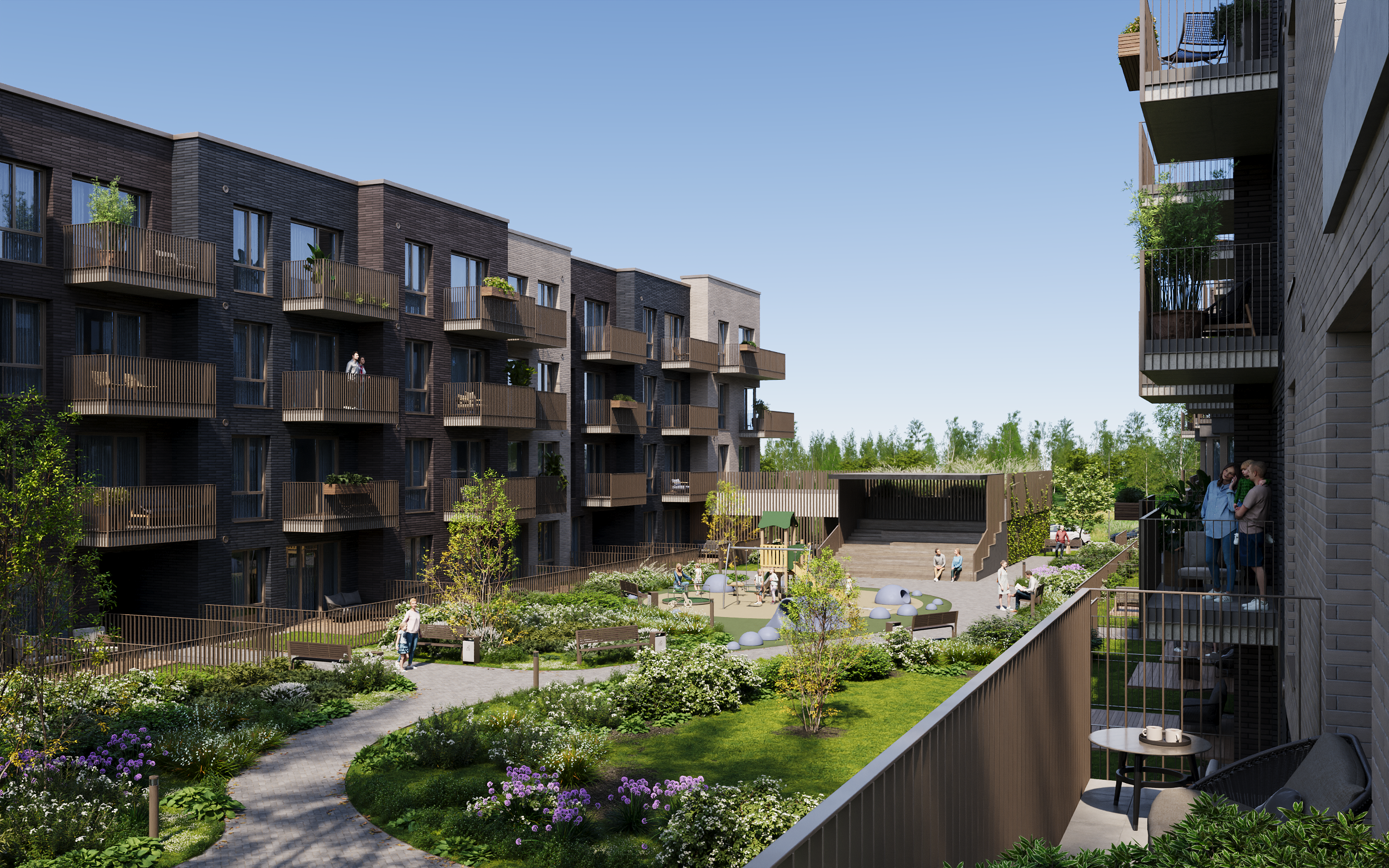„EIKA AM“ Kalnėnuose stato gigantišką kvartalą: investuos 60 mln. €
