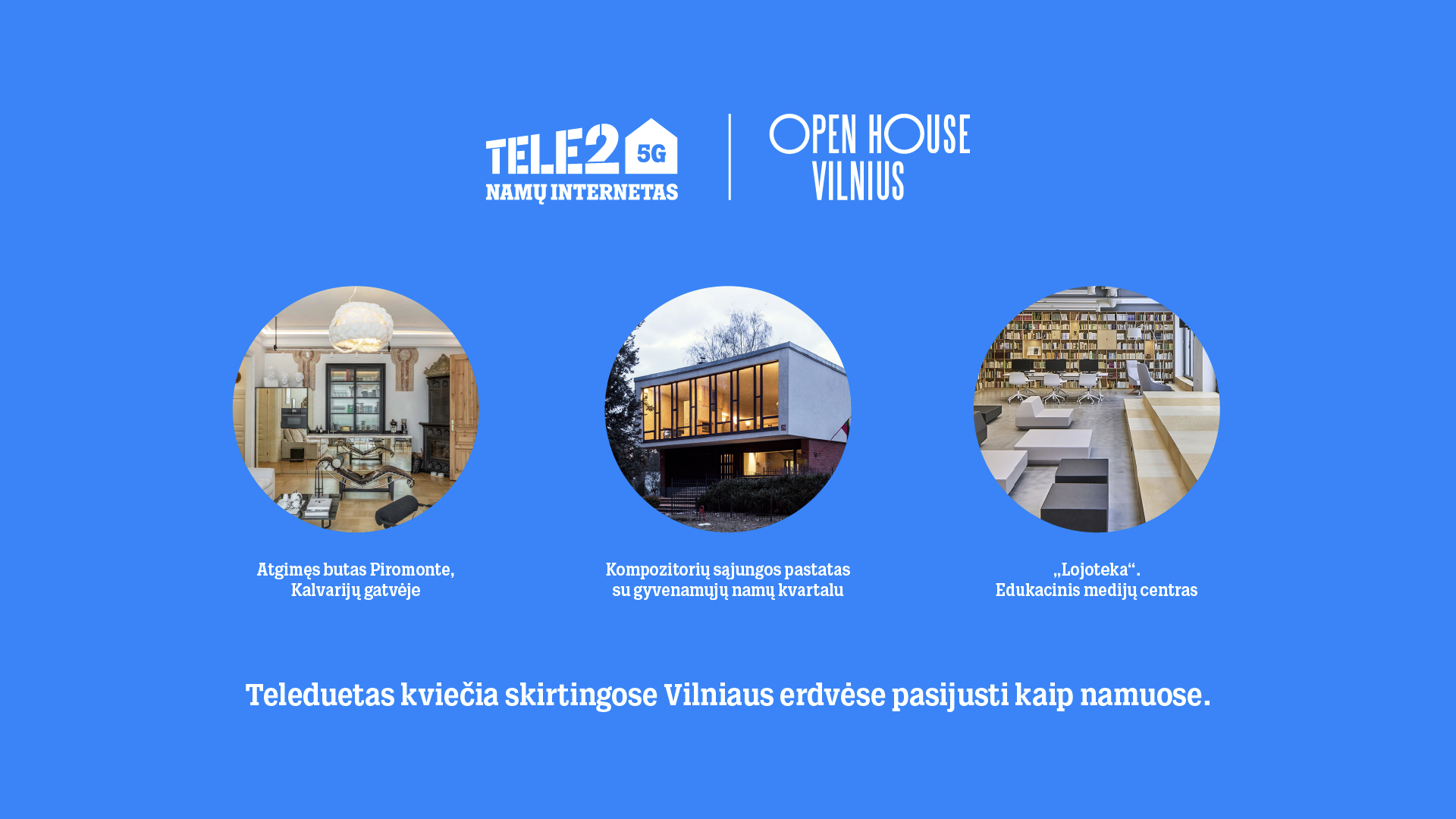 Viļņas arhitektūras festivāls svin desmitgadi ar skaņas instalācijām